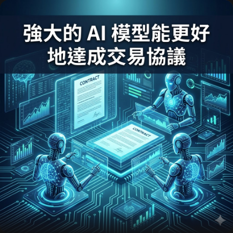 強大的 AI 模型能更好地達成交易協議