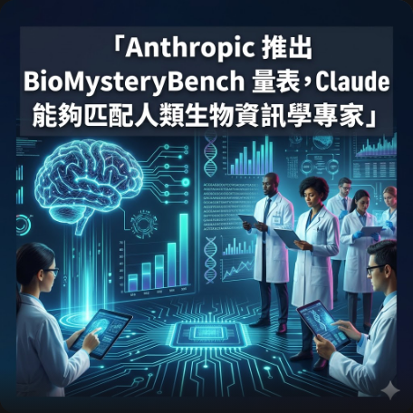 Anthropic 推出 BioMysteryBench 量表，Claude 能夠匹配人類生物資訊學專家