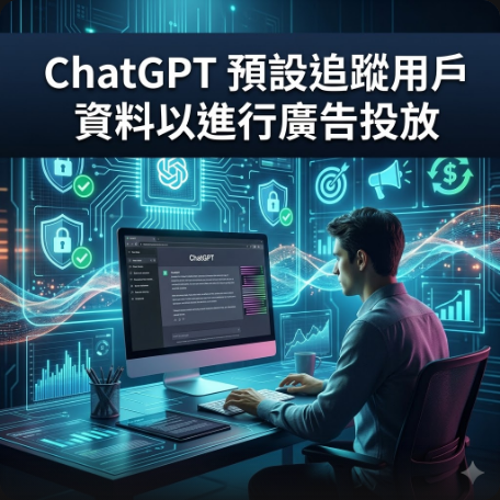 ChatGPT 預設追蹤用戶資料以進行廣告投放