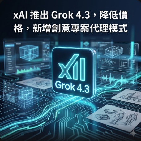 xAI 推出 Grok 4.3，降低價格，新增創意專案代理模式