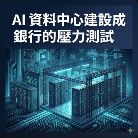 AI 資料中心建設成銀行的壓力測試