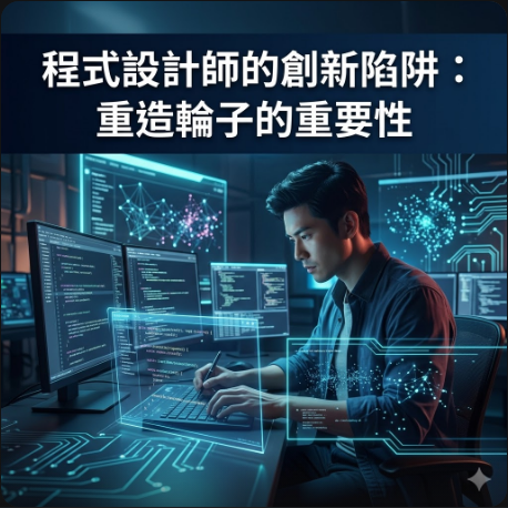 程式設計師的創新陷阱：重造輪子的重要性