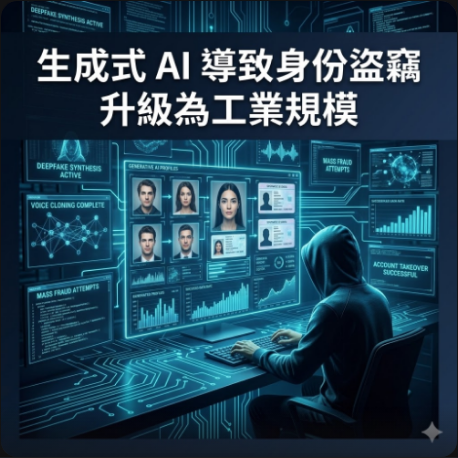 生成式 AI 導致身份盜竊升級為工業規模