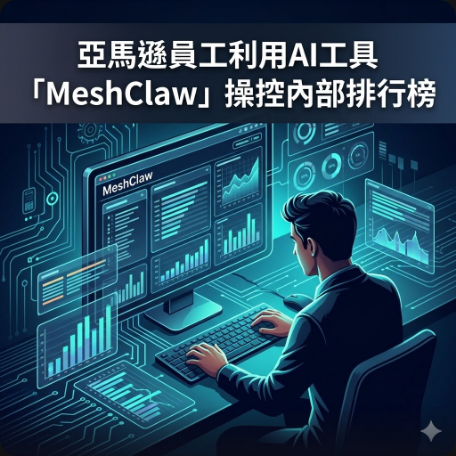 亞馬遜員工利用AI工具「MeshClaw」操控內部排行榜