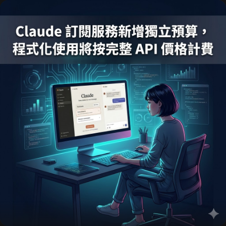 Claude 訂閱服務新增獨立預算，程式化使用將按完整 API 價格計費