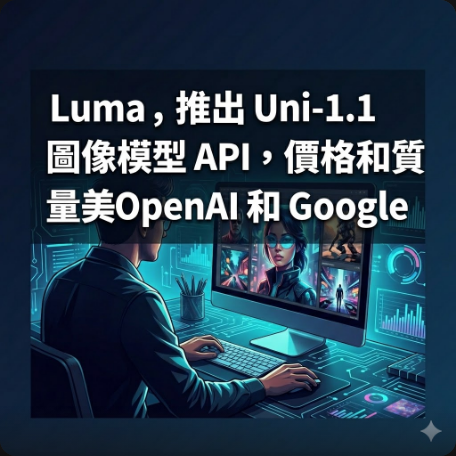 Luma 推出 Uni-1.1 圖像模型 API，價格和質量媲美 OpenAI 和 Google