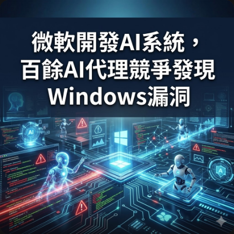 微軟開發AI系統，百餘AI代理競爭發現Windows漏洞