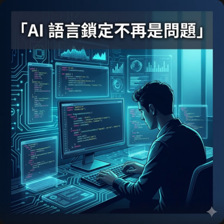 AI 語言鎖定不再是問題