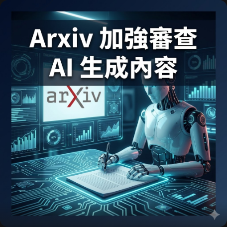 Arxiv 加強審查 AI 生成內容