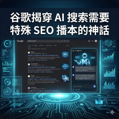 谷歌揭穿 AI 搜索需要特殊 SEO 播本的神話