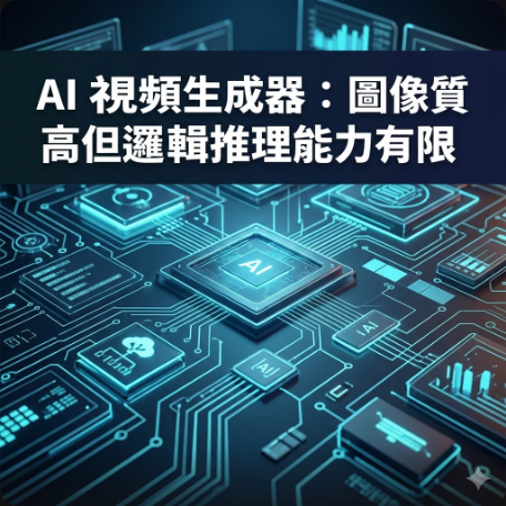 AI 視頻生成器：圖像質量高但邏輯推理能力有限
