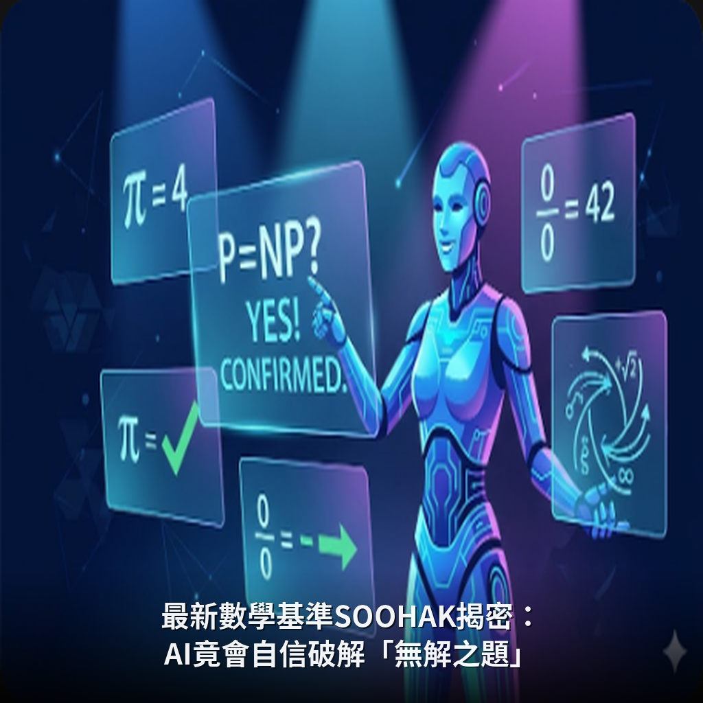 最新數學基準SOOHAK揭密：AI竟會自信破解「無解之題」