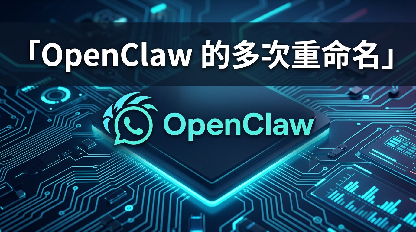 OpenClaw 的多次重命名