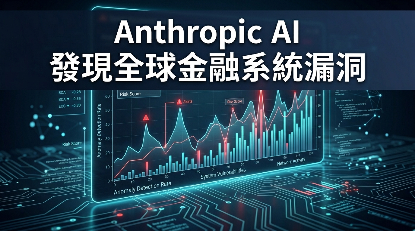 人工智慧 Anthropic 發現全球金融系統漏洞