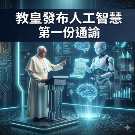 教皇發布人工智慧第一份通諭
