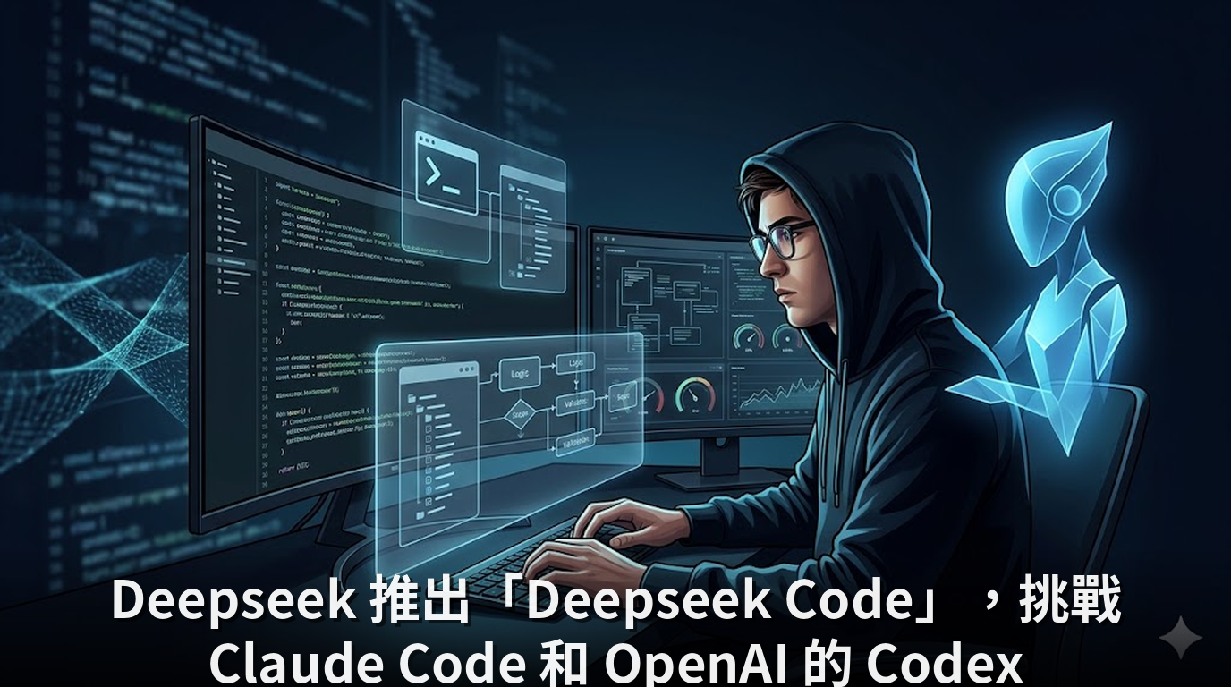 Deepseek 推出「Deepseek Code」，挑戰 Claude Code 和 OpenAI 的 Codex