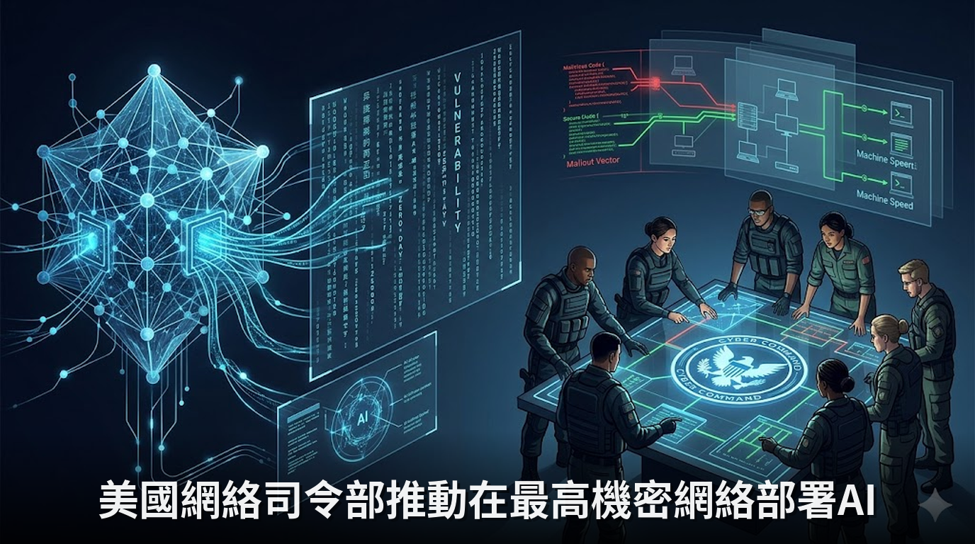 美國網絡司令部推動在最高機密網絡部署AI