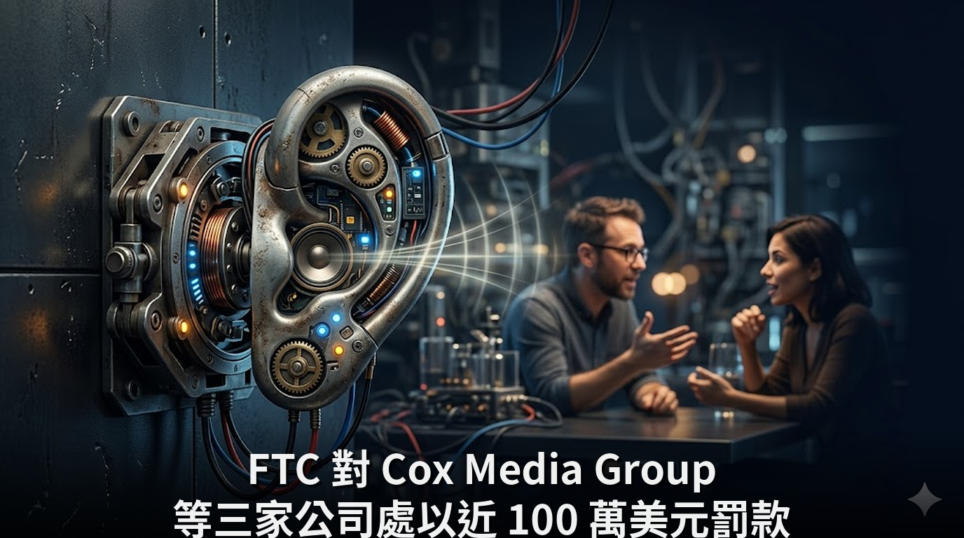 FTC 對 Cox Media Group 等三家公司處以近 100 萬美元罰款