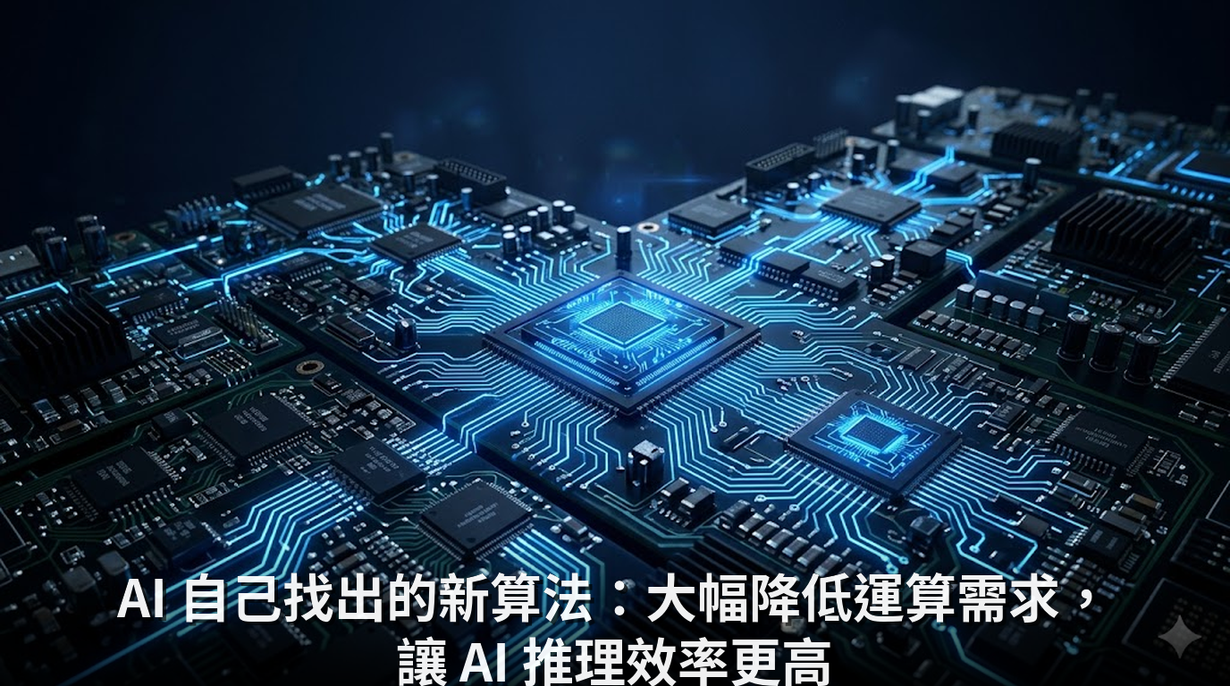 AI 自己找出的新算法：大幅降低運算需求，讓 AI 推理效率更高