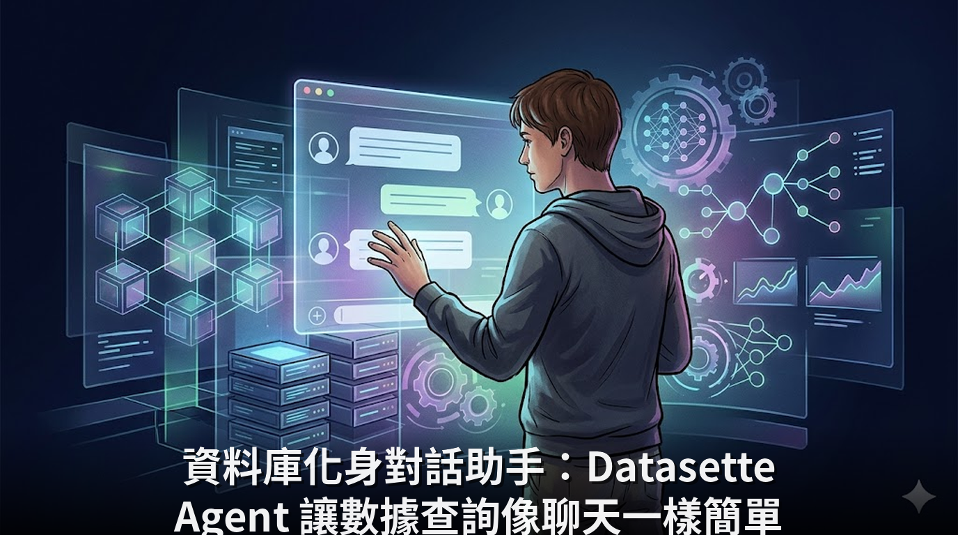 資料庫化身對話助手：Datasette Agent 讓數據查詢像聊天一樣簡單