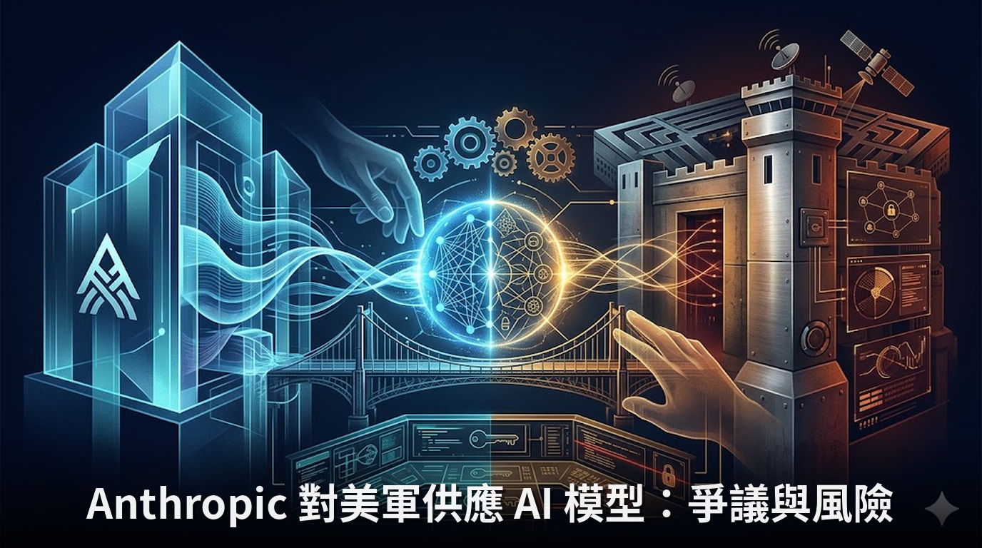 Anthropic 對美軍供應 AI 模型：爭議與風險