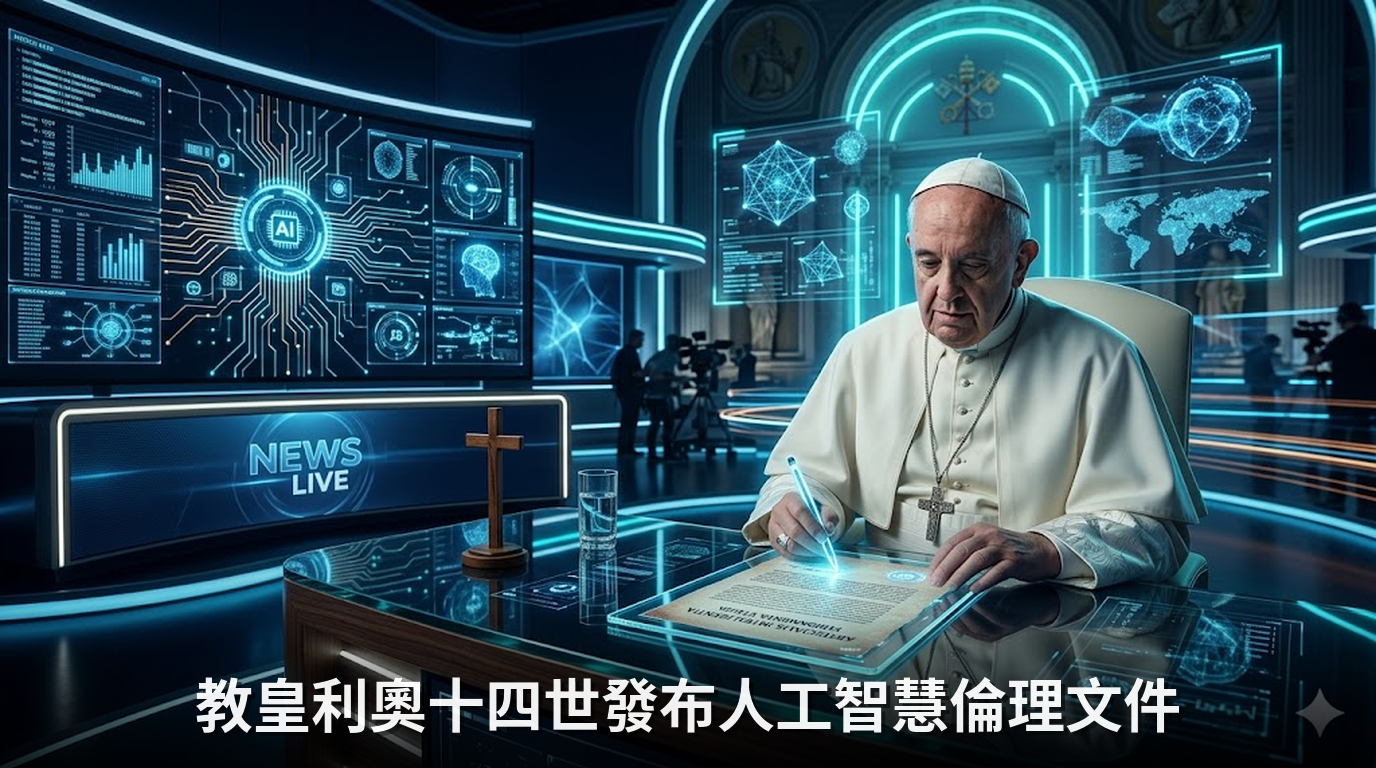 教皇利奧十四世發布人工智慧倫理文件