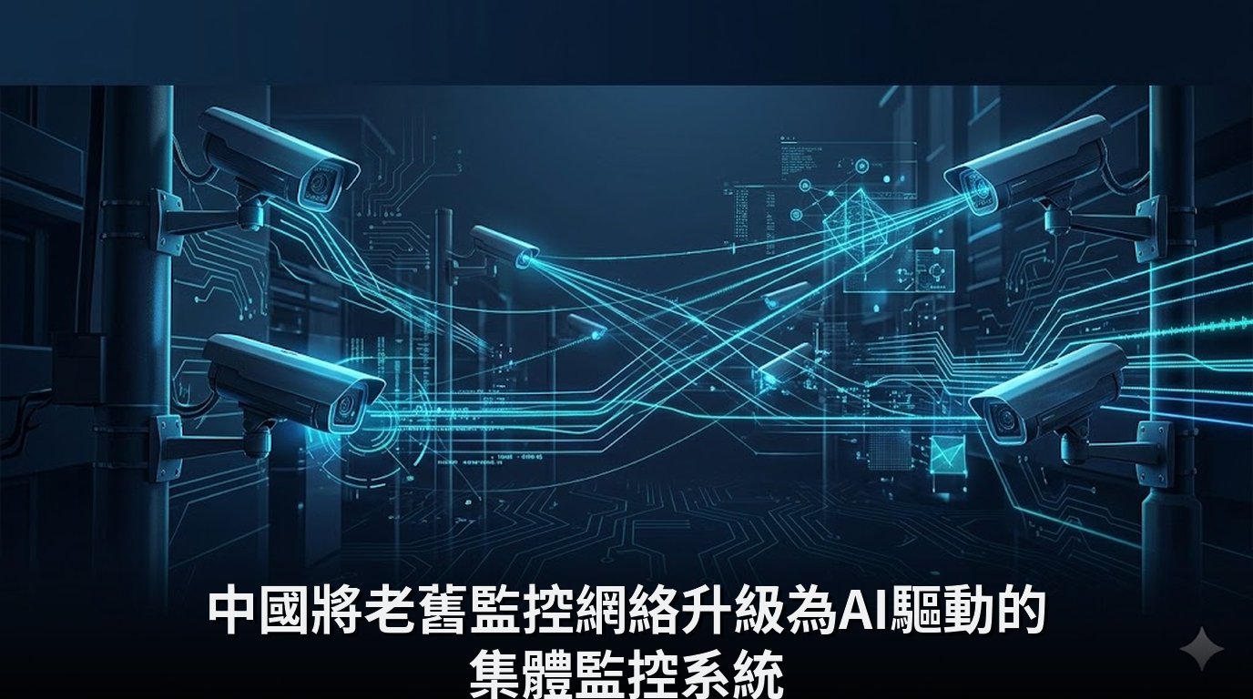 中國將老舊監控網絡升級為AI驅動的集體監控系統