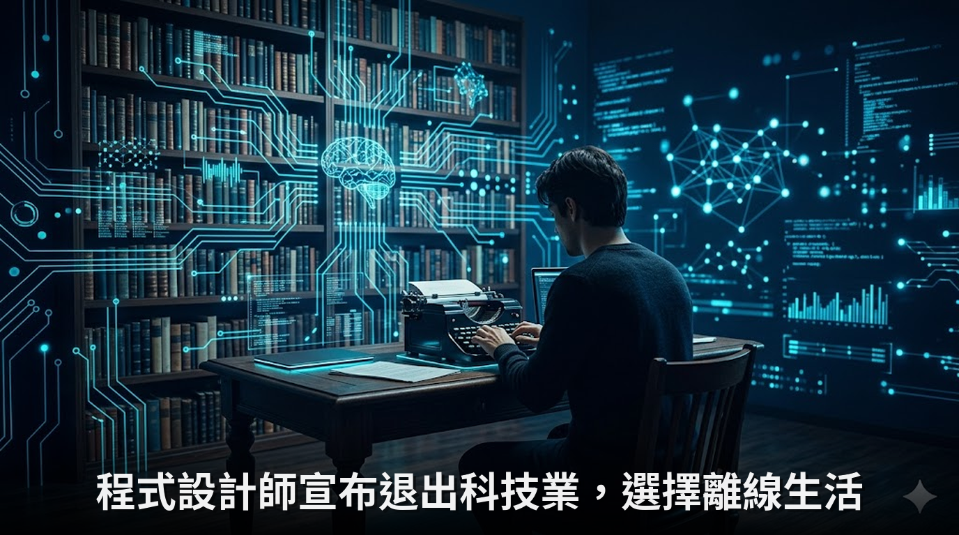 程式設計師宣布退出科技業，選擇離線生活