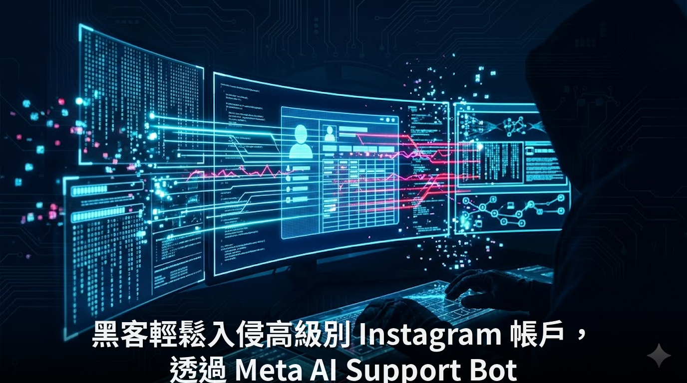 黑客輕鬆入侵高級別 Instagram 帳戶，透過 Meta AI Support Bot