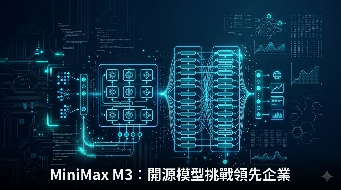 MiniMax M3：開源模型挑戰領先企業