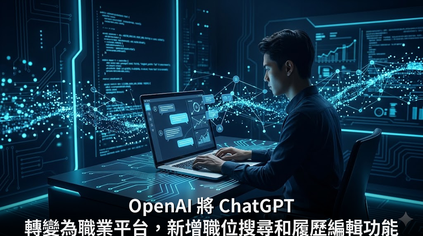 OpenAI 將 ChatGPT 轉變為職業平台，新增職位搜尋和履歷編輯功能