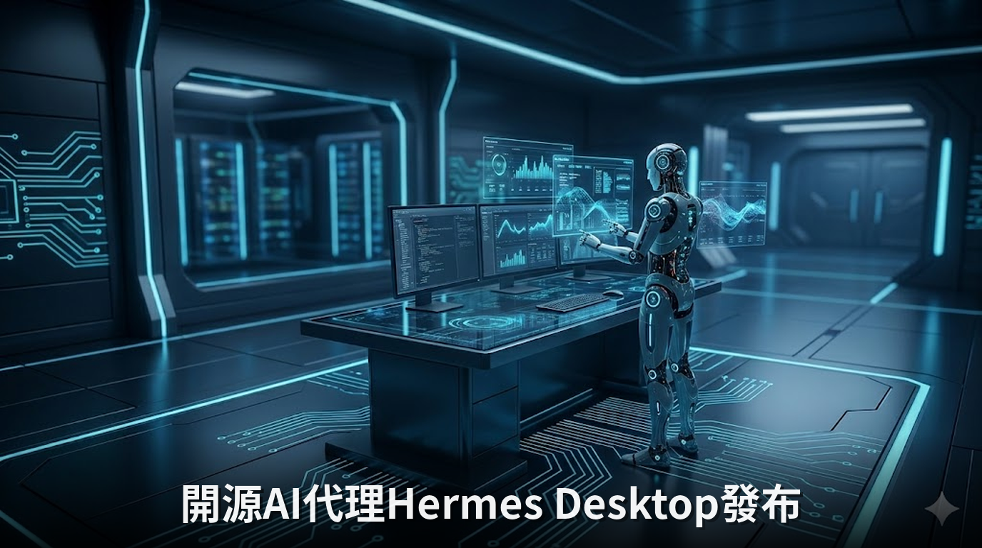 開源AI代理Hermes Desktop發布