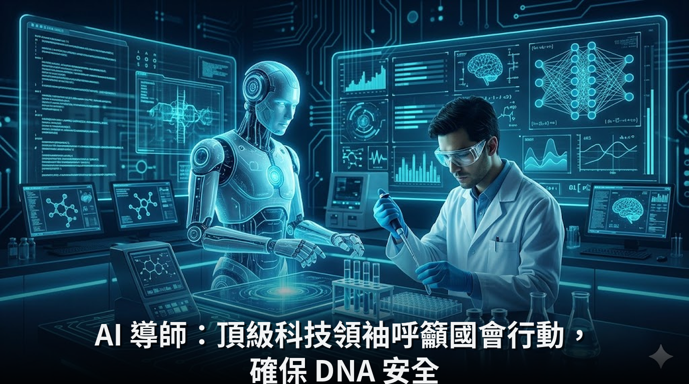 AI 導師：頂級科技領袖呼籲國會行動，確保 DNA 安全