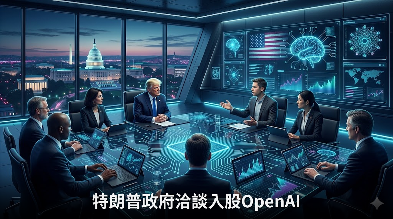 特朗普政府洽談入股OpenAI