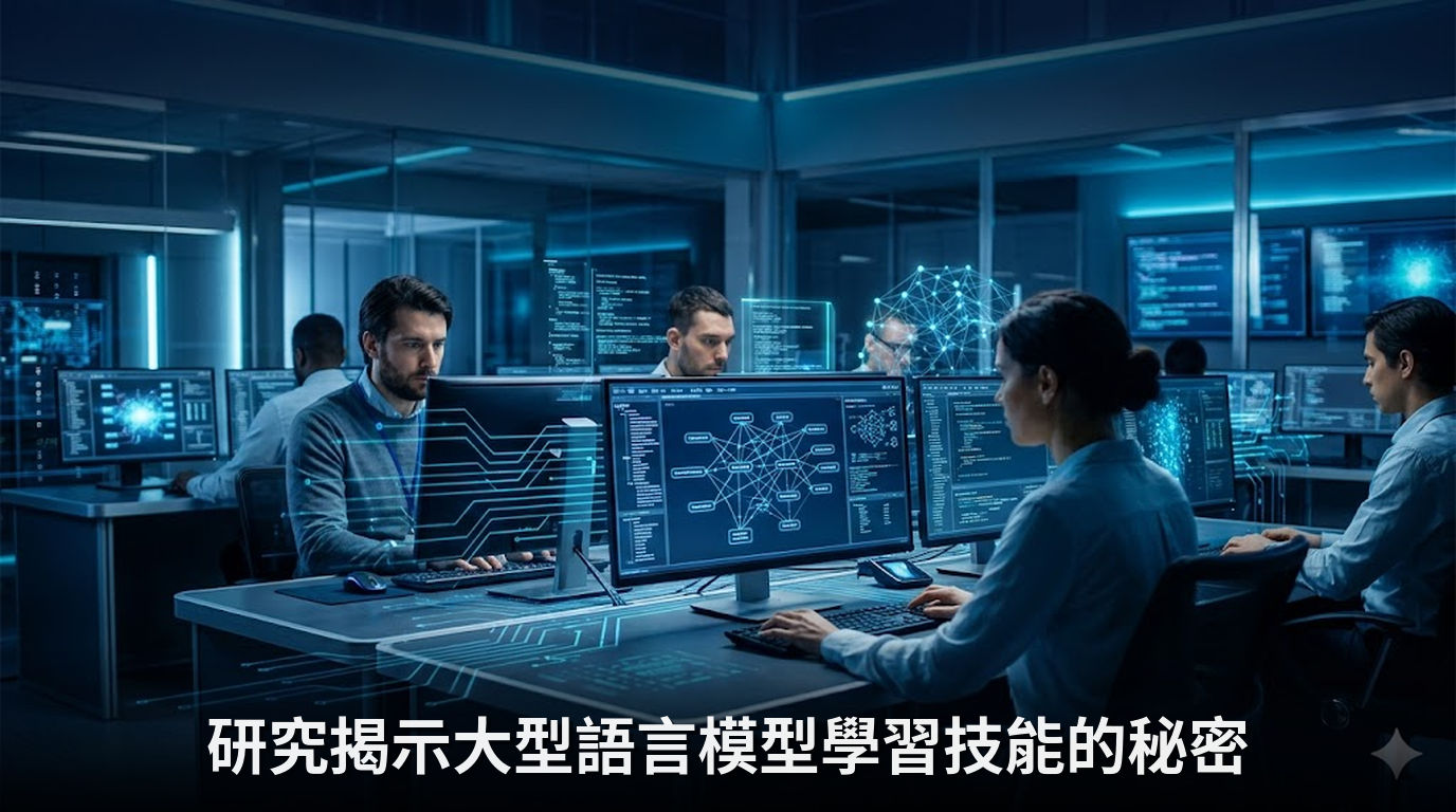 研究揭示大型語言模型學習技能的秘密