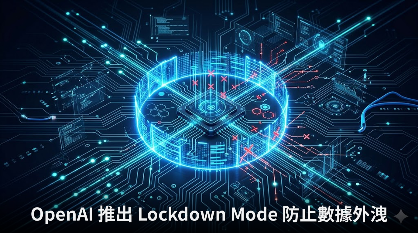 OpenAI 推出 Lockdown Mode 防止數據外洩