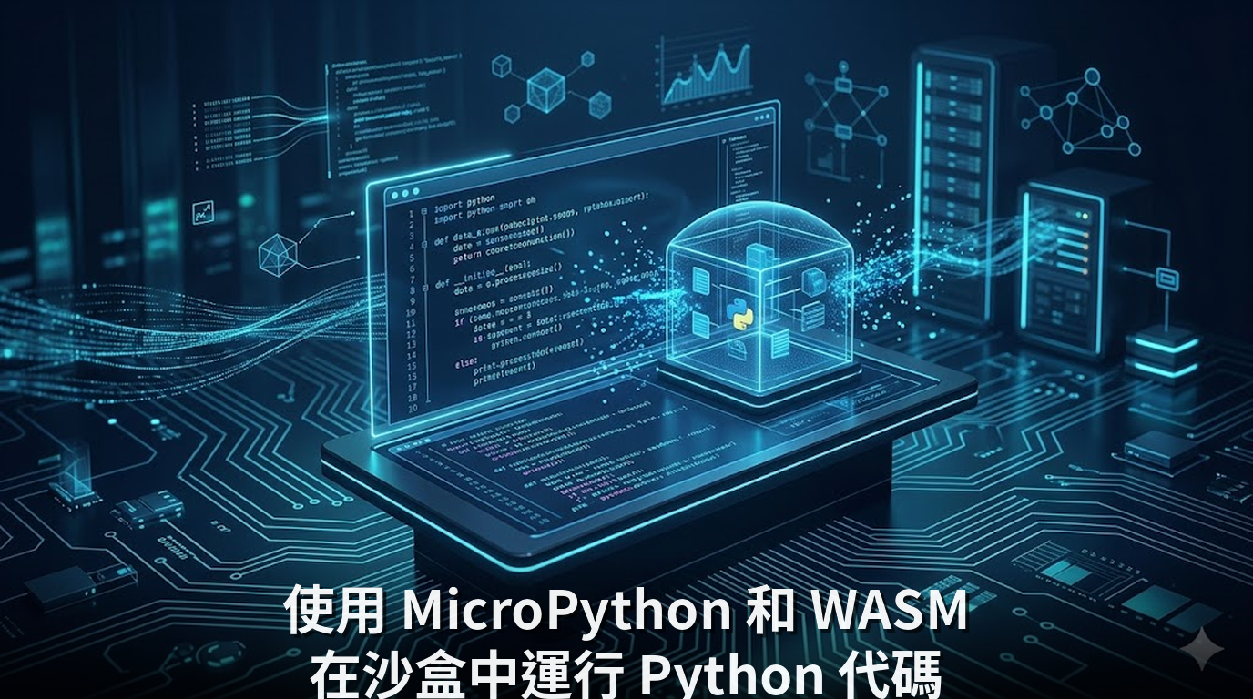 使用 MicroPython 和 WASM 在沙盒中運行 Python 代碼