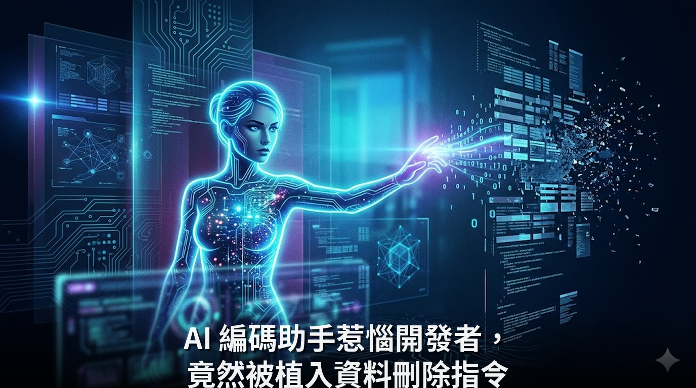 AI 編碼助手惹惱開發者，竟然被植入資料刪除指令