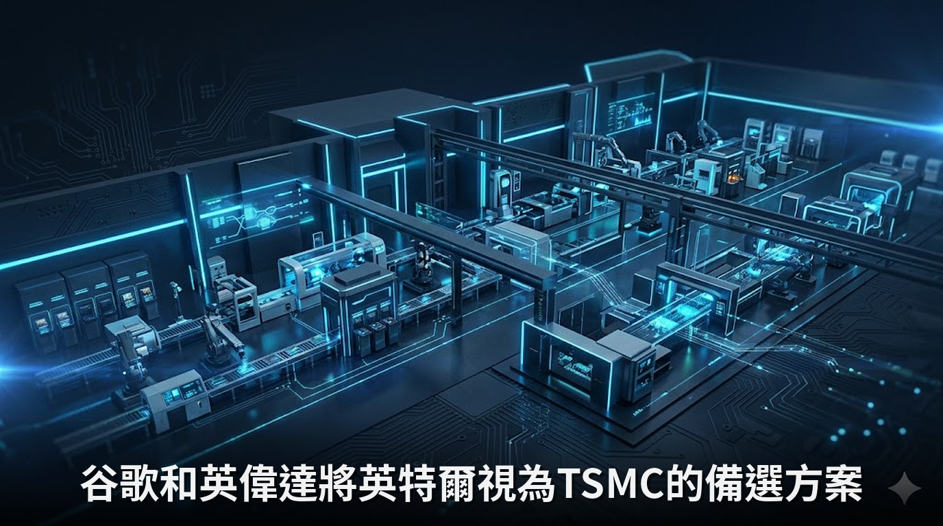 谷歌和英偉達將英特爾視為TSMC的備選方案