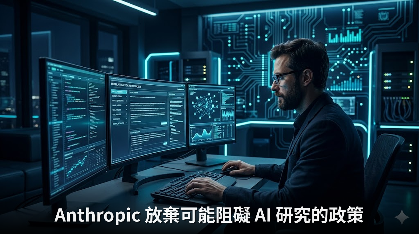 Anthropic 放棄可能阻礙 AI 研究的政策