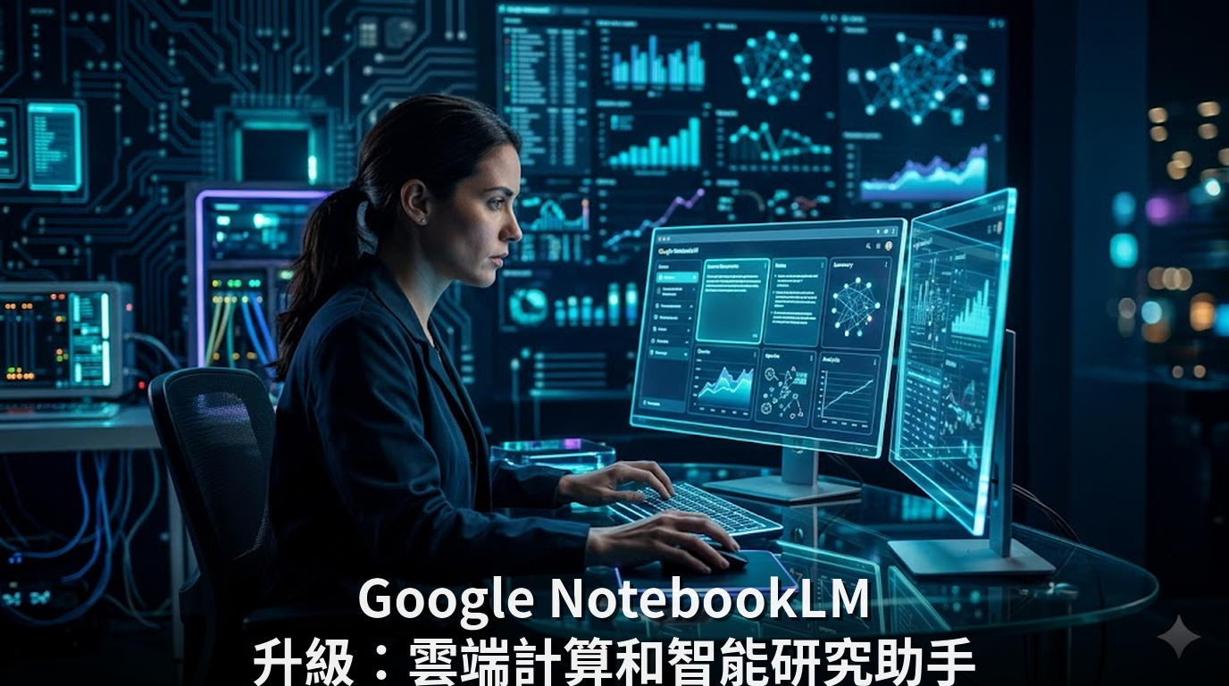 Google NotebookLM 升級：雲端計算和智能研究助手