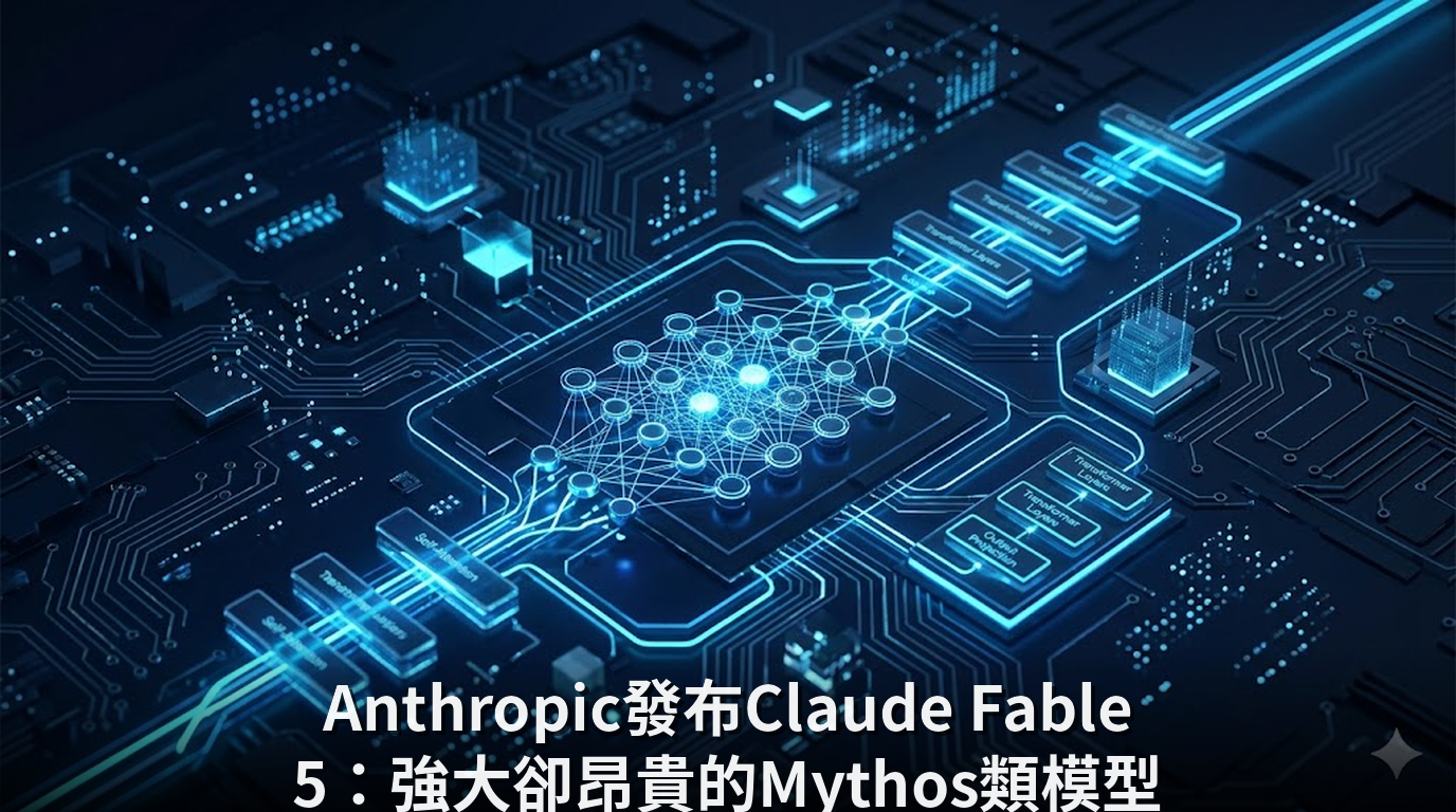 Anthropic發布Claude Fable 5：強大卻昂貴的Mythos類模型
