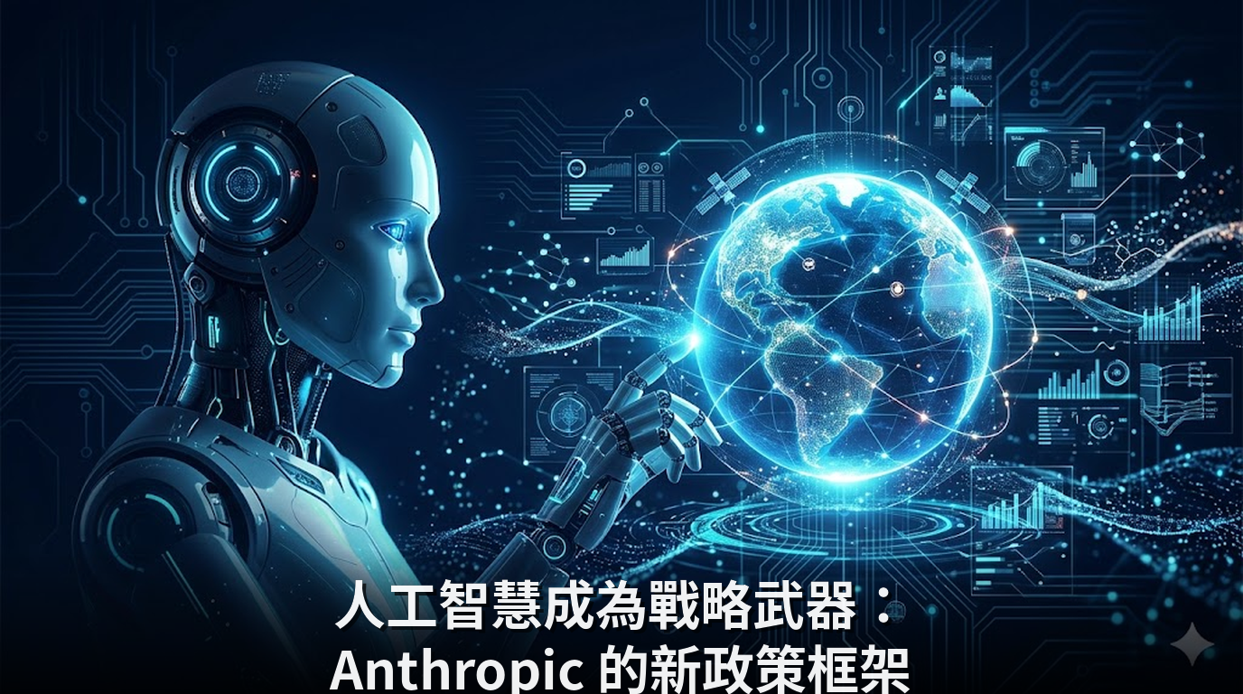 人工智慧成為戰略武器：Anthropic 的新政策框架