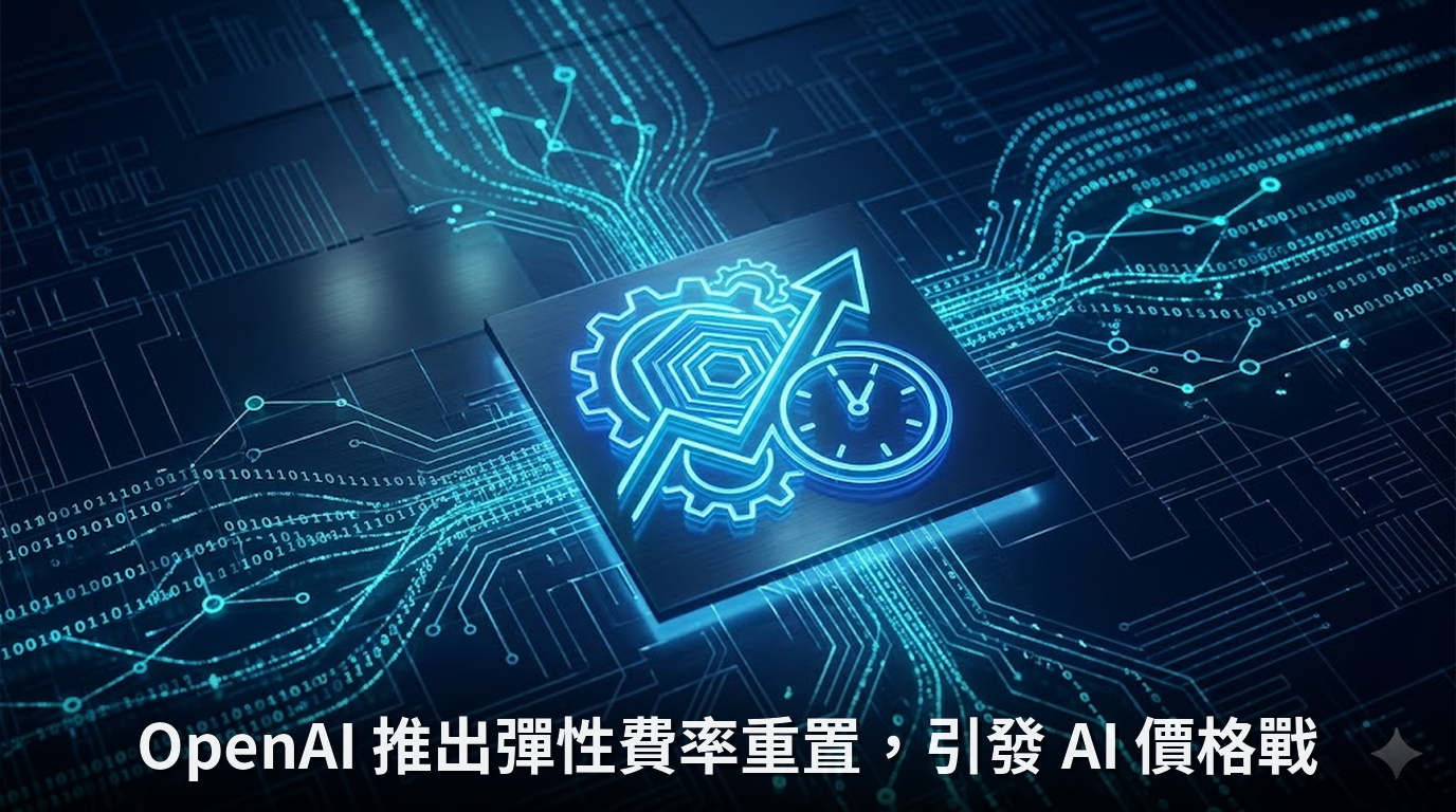 OpenAI 推出彈性費率重置，引發 AI 價格戰