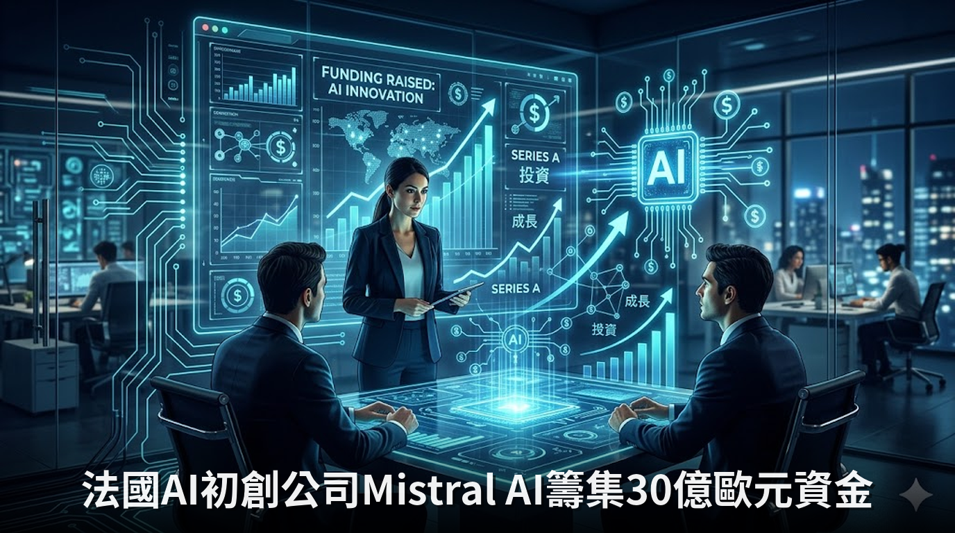 法國AI初創公司Mistral AI籌集30億歐元資金