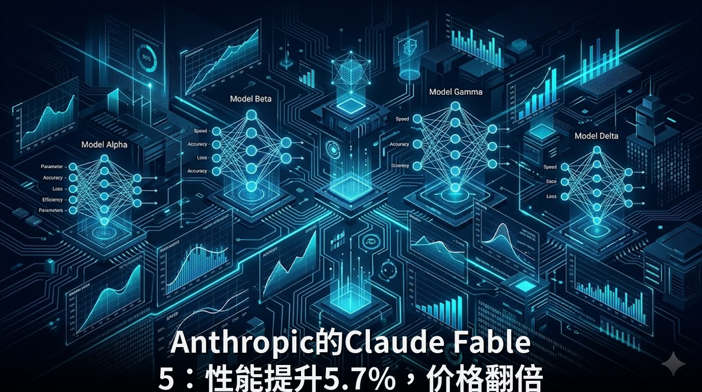 Anthropic的Claude Fable 5：性能提升5.7%，价格翻倍