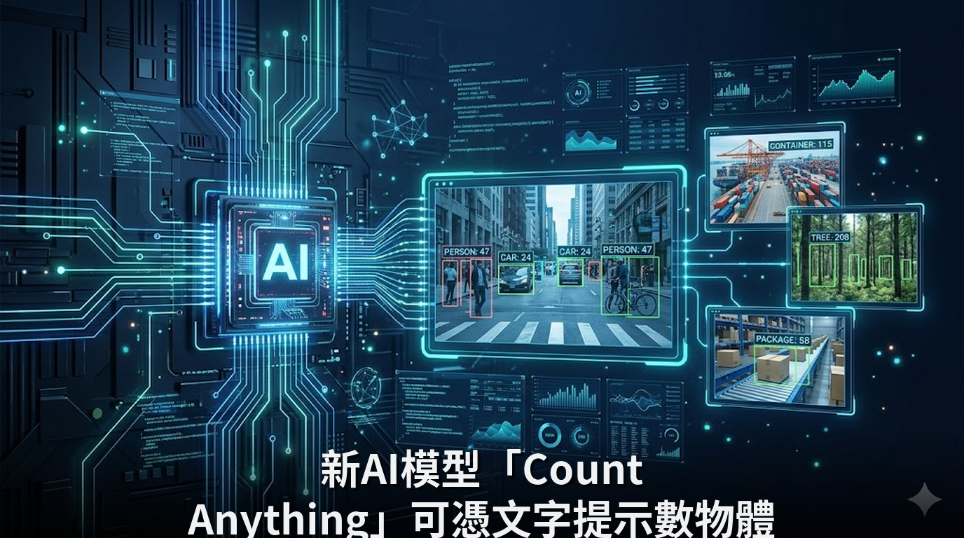 新AI模型「Count Anything」可憑文字提示數物體