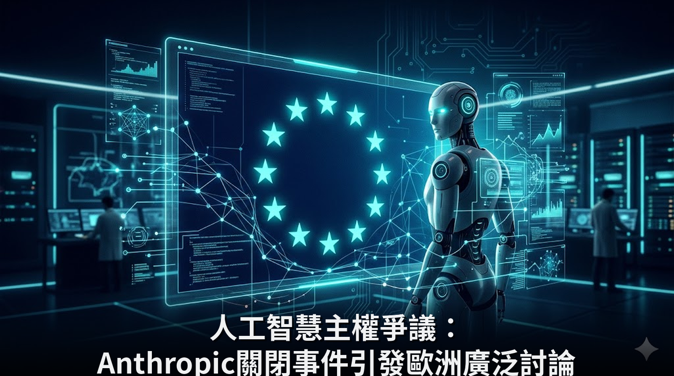 人工智慧主權爭議：Anthropic關閉事件引發歐洲廣泛討論