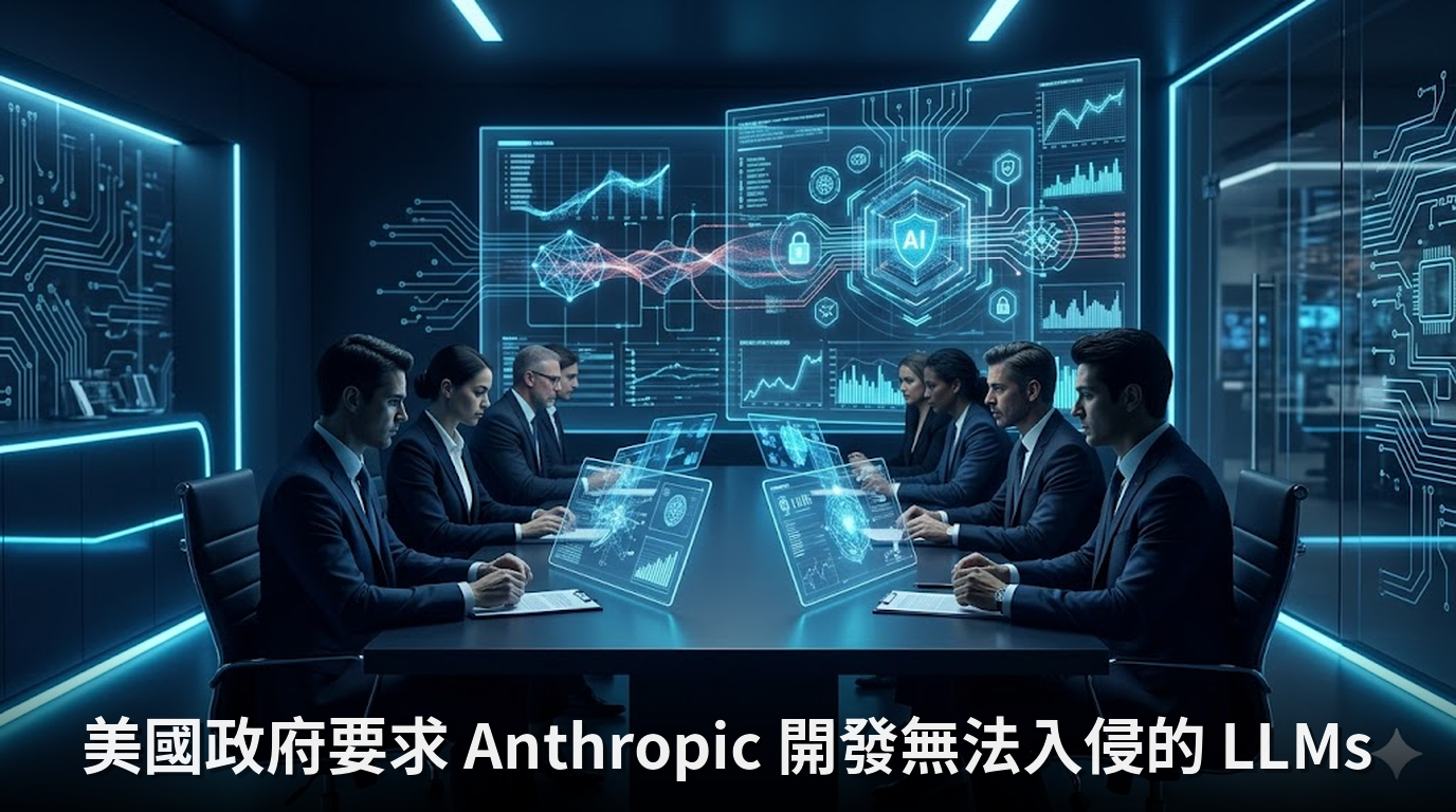 美國政府要求 Anthropic 開發無法入侵的 LLMs