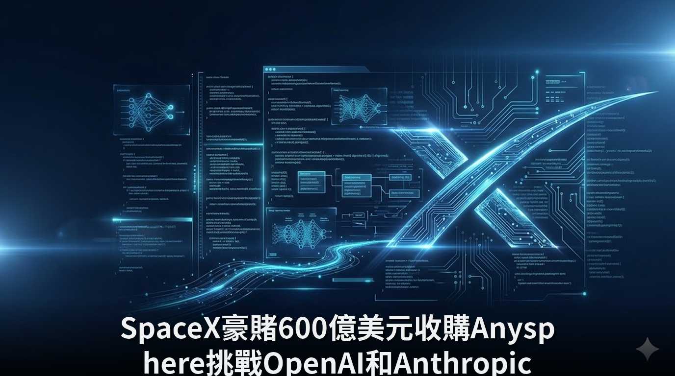 SpaceX豪賭600億美元收購Anysphere挑戰OpenAI和Anthropic